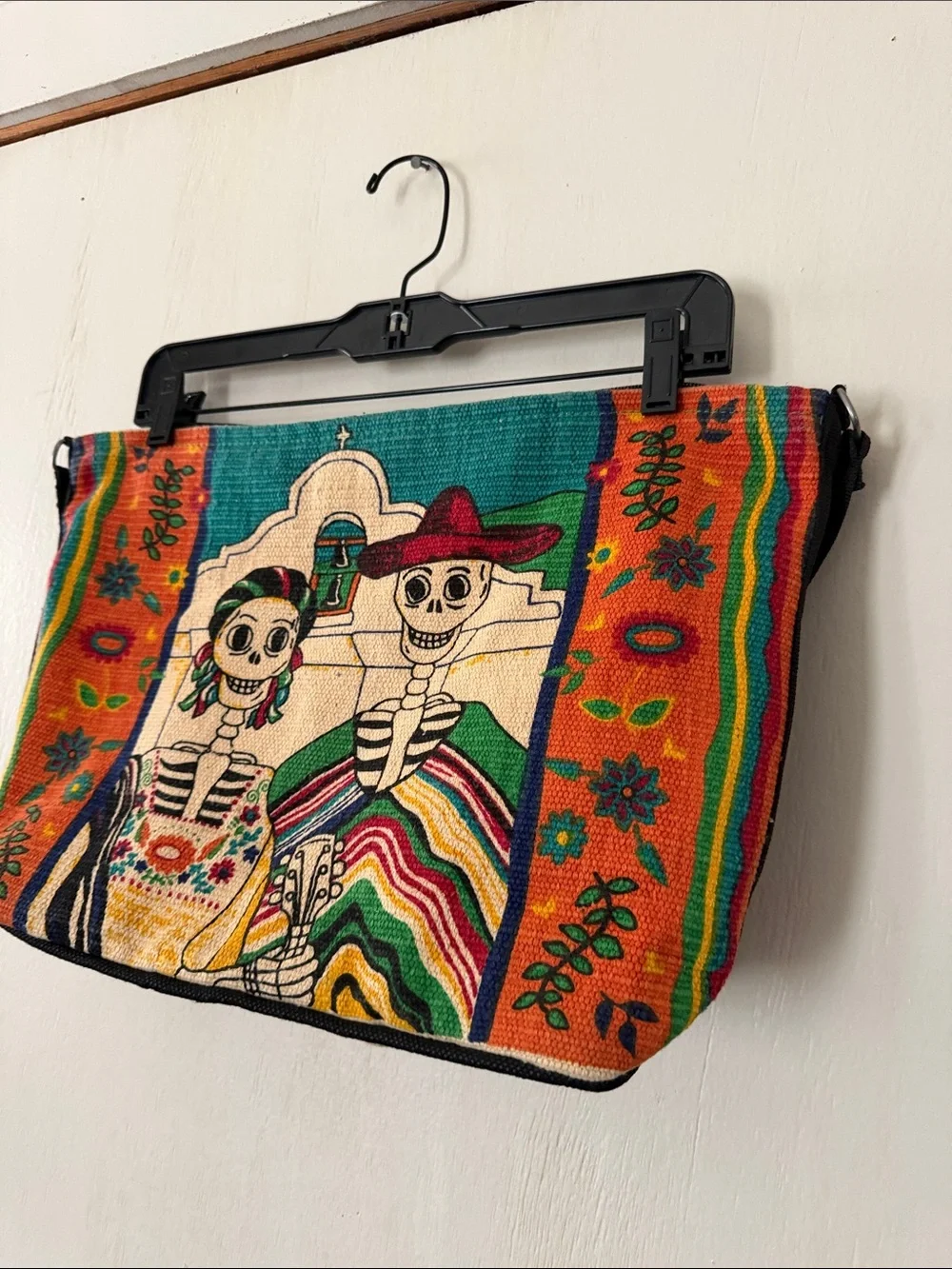 Dia De Los Muertos Inspired Tote